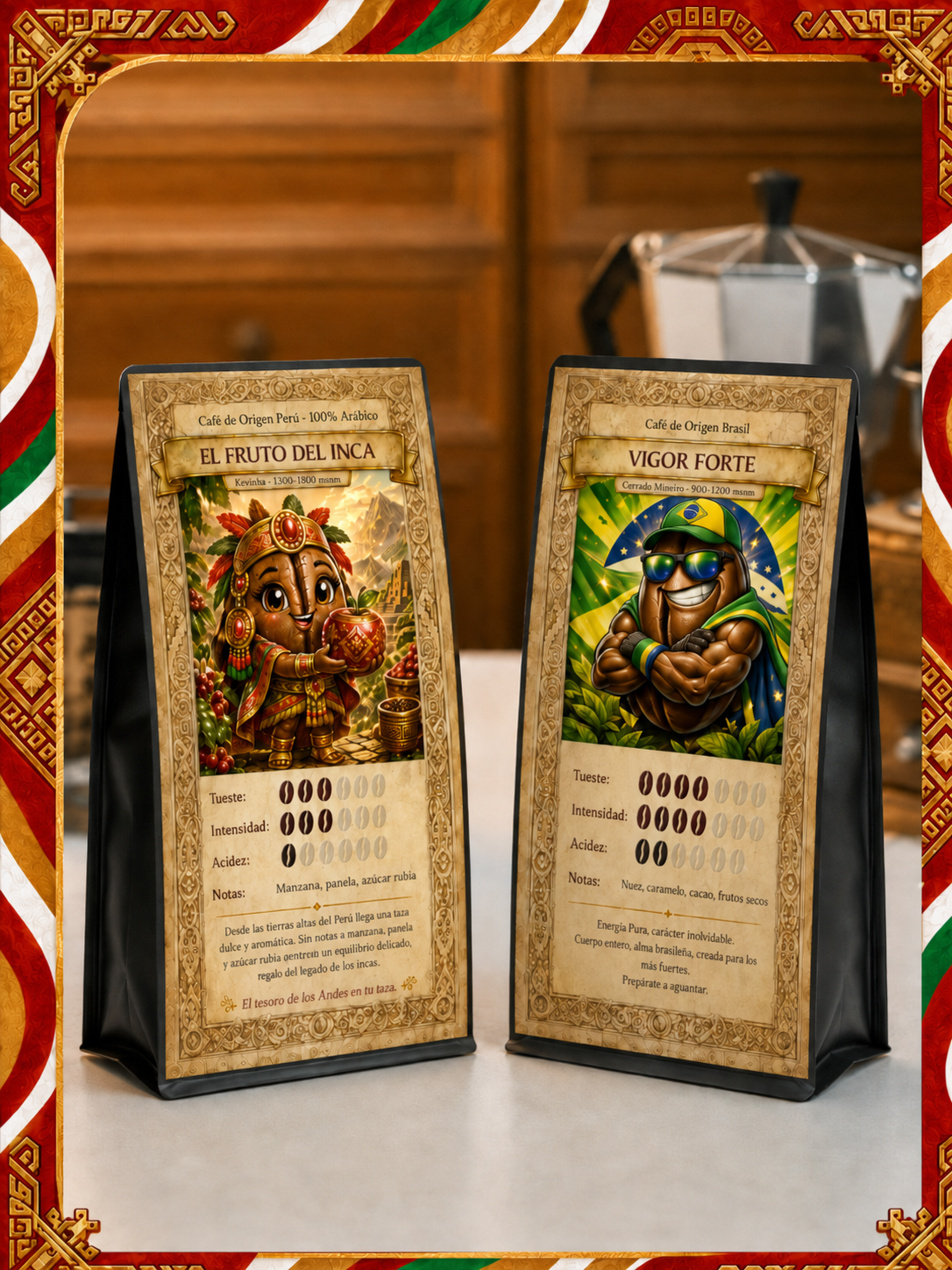 Pack Degustación Dúo 250g: Fruto del Inca + Vigor Forte