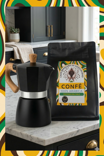 Pack Café + Cafetera: Dulce Armonía + Italiana