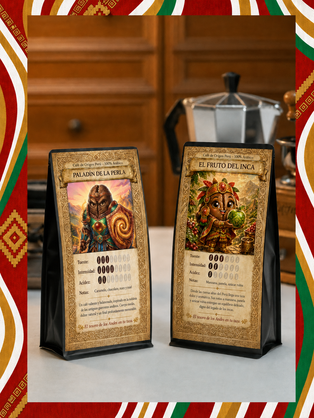 Pack Degustación Dúo 250g: Fruto del Inca + Paladín de la Perla