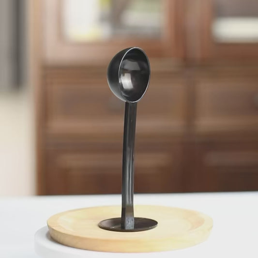 Cuchara Dosificadora de Café con Tamper